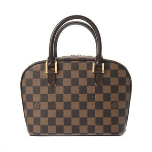 Louis Vuitton Damier Saria Brown Canvas Handbag